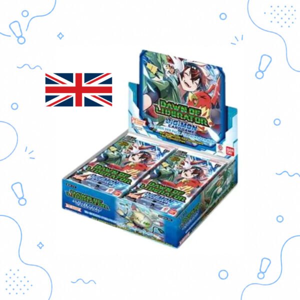 Digimon Box 24 Buste EX-11 Booster Dawn of Liberator ENG