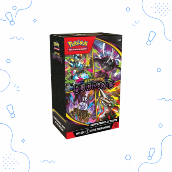 anteprima_1000 Pokémon Bundle - Buio Pesto - 6 bustine ITA