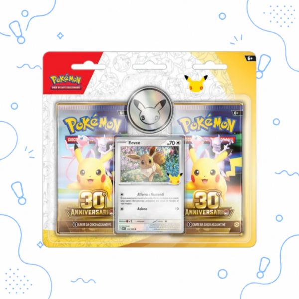 Pokemon 30th collezione con moneta ITA