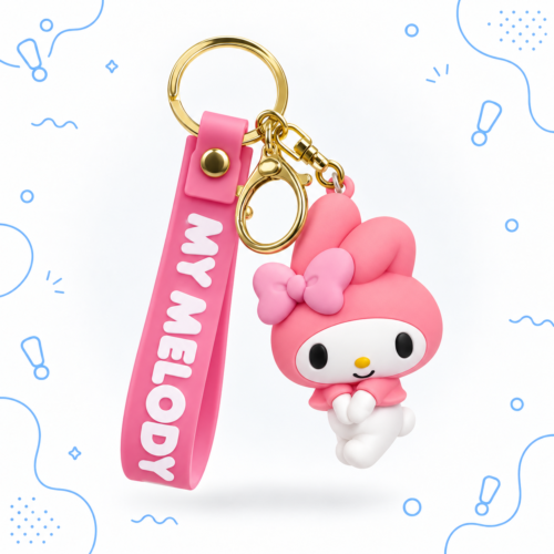 Portachiavi My Melody in stile kawaii Portachiavi Hello Kitty and Friends My Melody